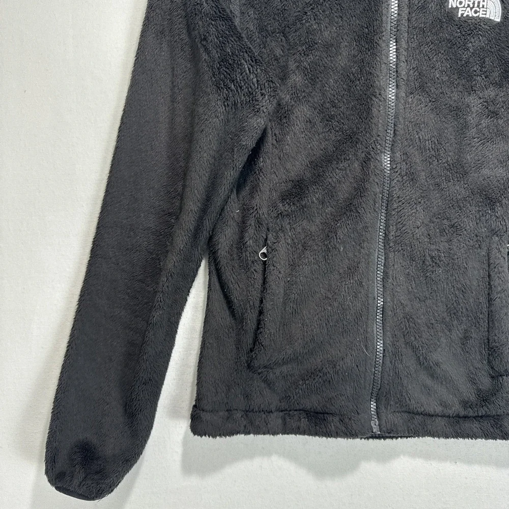 The North Face Full Zip Sherpa Jacket Womens XS Black Osito Fleece - Picture 4 of 10